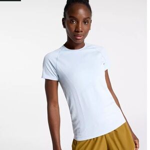 Calia Carrie Underwood Women's Light Blue Seamless Athletic Tee NWT Size XXL